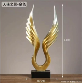 树脂工艺品;客厅落地摆件;电视柜摆件