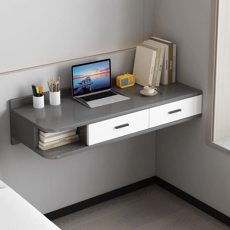 Home Desk Suspended Table Student Writing Table Laptop Table Bedroom Bedside Makeup Table Dresser Wall Hanging