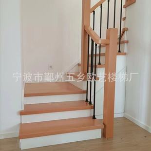 Ningbo Internet Celebrity Stair Factory Steel Plate Glass Metal Handrail Step Plate
