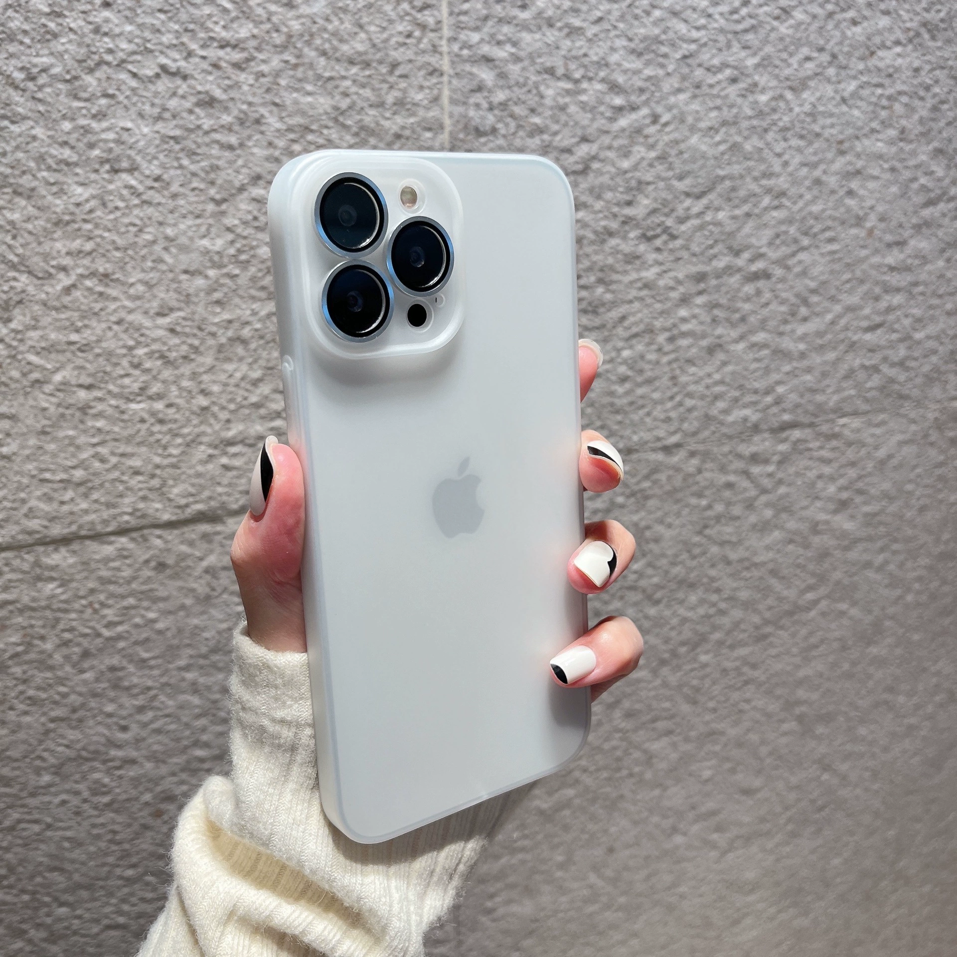 Apple, совместимый iPhone 16, ультратонкий матовый чехол для телефона, линза, 16promax, iphone