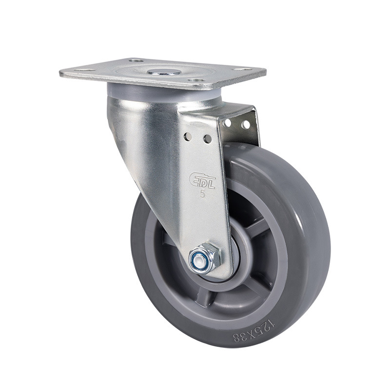 Rueda Giratoria Industrial Mediana de 4, 5 y 6 Pulgadas con Freno para Logística image 7