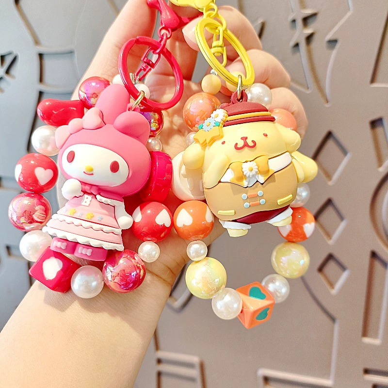 Ключодражатель (Sanrio) милый мультяшный бусинный ожерелье-подвеска — Хэло Китти, Синнаморолл и другие