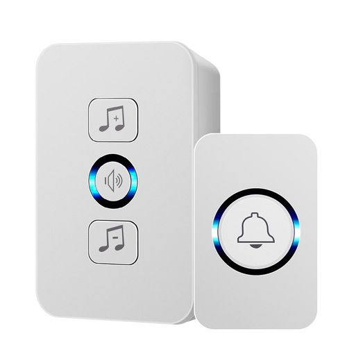Household one-drive-two long-distance doorbell intelligent electronic remote control Ling elderly pager wireless doorbell