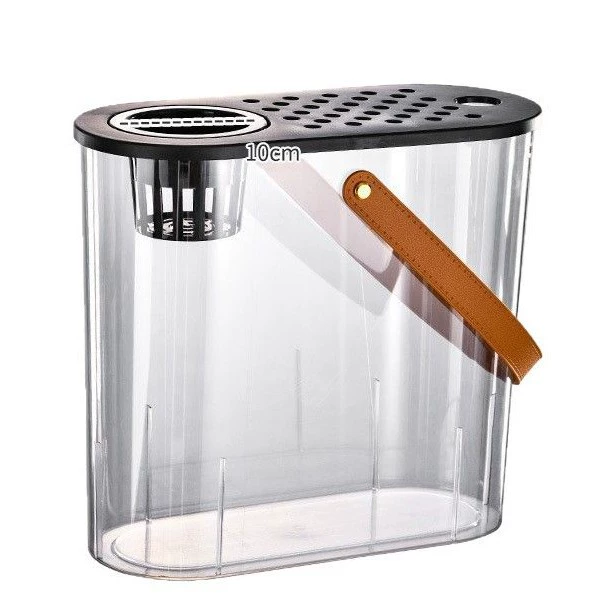 Plastic transparent acrylic aquarium, hydrolate, fall protection