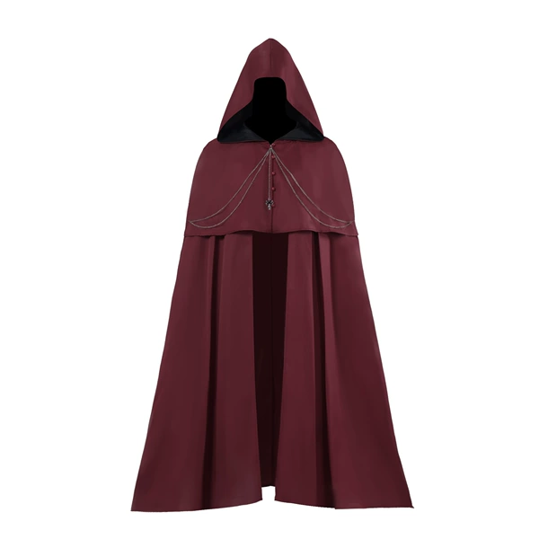 Red trench coat