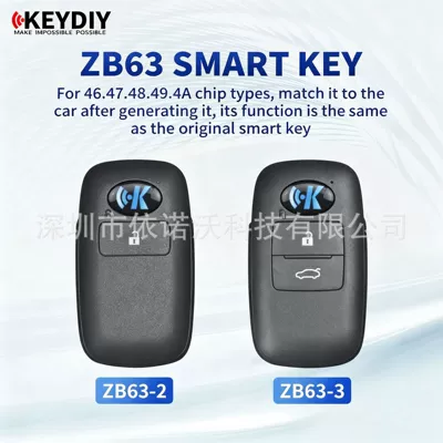 KEYDIY KD smart key ZB series ZB63-2 ZB63-3 Toyota remote control sub-unit, international version