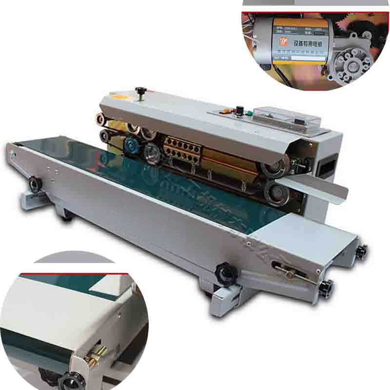 自动塑料薄膜连续封口机 恒温立式卧式干燥包装封边机 液体包装机