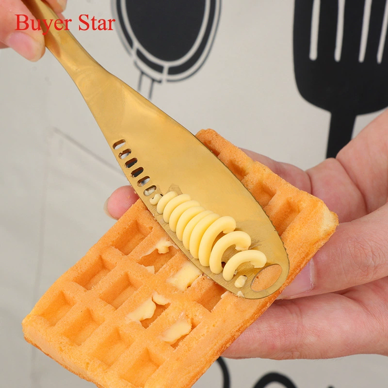 Многоцелевой нож для сыра из нержавеющей стали с отверстием нож для сливок хлебный Джем сырный нож многоцелевой нож для сыра со змеиным рисунком