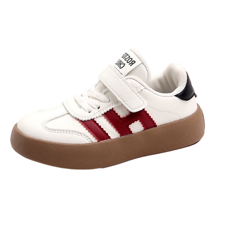 Zapatillas Deportivas para Niñas, Primavera-Otoño 2025, Estilo Coreano, Retro, para Niños Mayores, Casuales, Blancas, para Niños