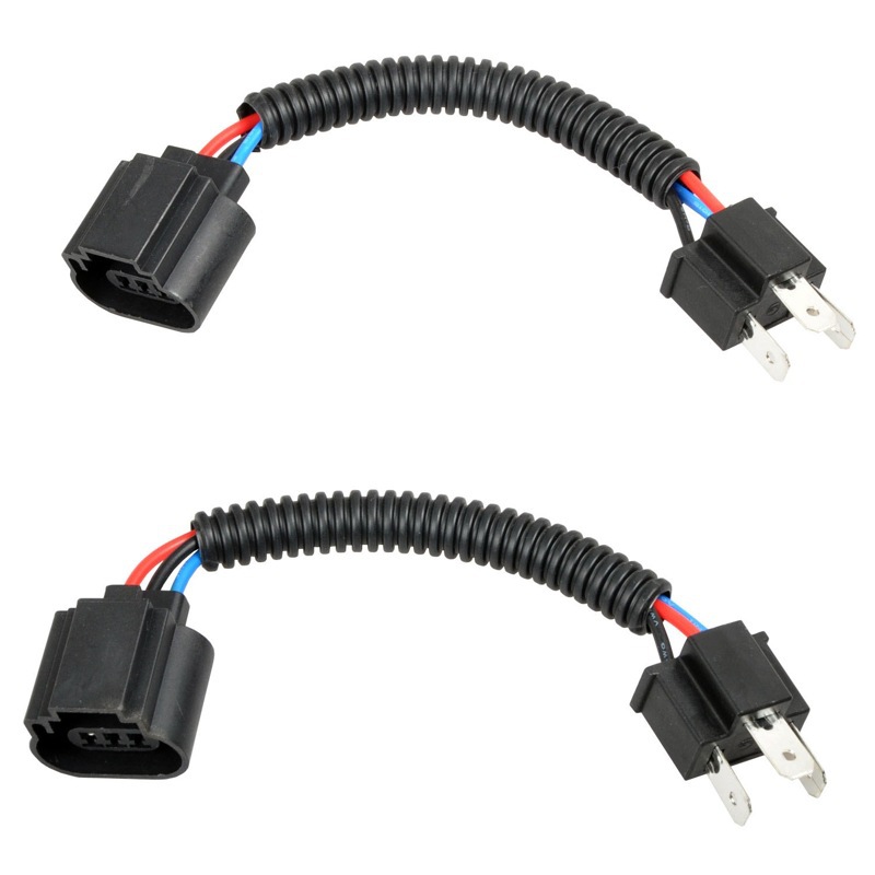 HID Xenon Lamp Harness H4 to H13 Socket Adapter