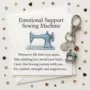 情感跨境machinesewing钥匙扣