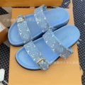 Denim Blue Single Buckle