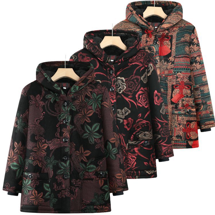 Live cotton coats keep you warm in cold weather!