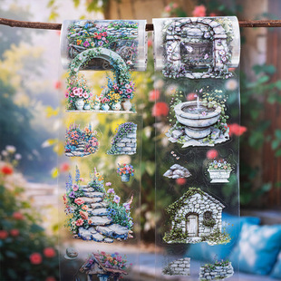 ʯ�^С�����@�쾰PETģ���z�� ʯ�@�����¹��T�b����~DIY