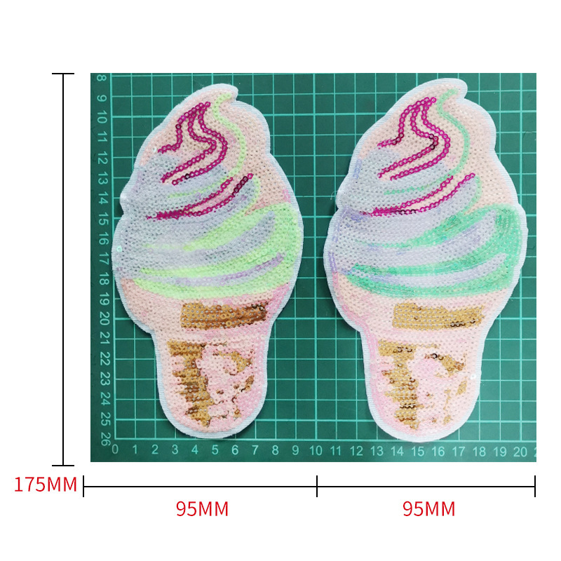 晋芸亮のもちの刺繍の布は服装の補助材料を貼ります。|undefined