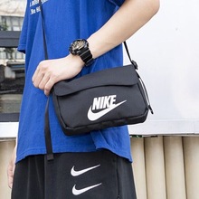 耐克斜挎包男女款运动休闲包休闲钓鱼包百搭单肩工装风手机斜挎包