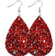 Clásico de doble cara brillo luz lágrima gota pendientes transfronterizo suministro estable Amazon AliExpress