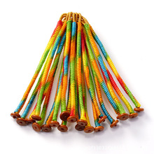 段染线金刚结编织钥匙扣DIY文玩挂件指环扣包扣