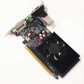 GT730 2G显卡DDR3 64bit台式机电脑显卡 全高半高刀卡小机箱 全新