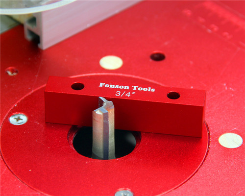 Woodworking inch gauge block height measurement shim height gauge gauge aluminum alloy table saw measuring block setting block