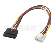 �������CӲ�P�Դ��sata VH3.96���L��4P�DSATA�Դ��һ��һ