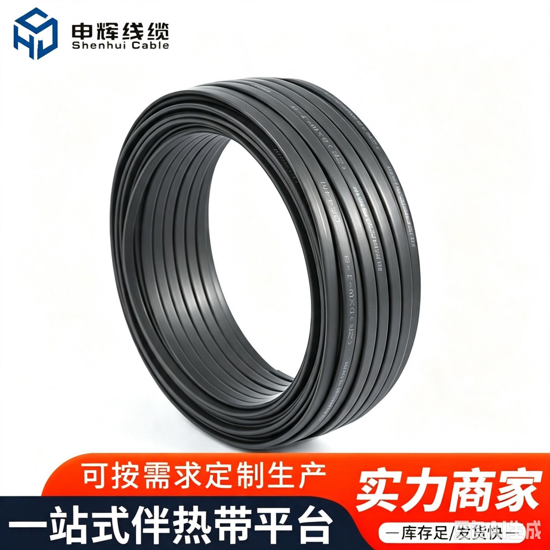 Flame retardant and explosion-proof reinforced electric heating belt 220V constant power low-tempera