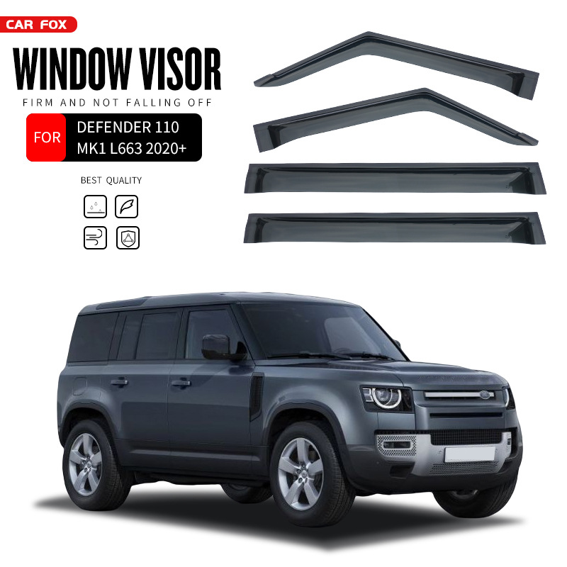 Suitable for Land Rover Defender 110 rain and shine side window deflector Defender 90 Windows visor