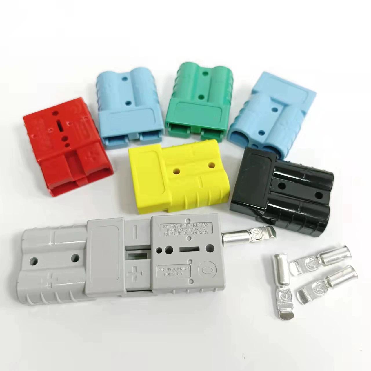 Двухполярный разъем питания УПС соединителя батареи Грузоподъемника соединителя батареи 50А Электрический сильнотоковый быстрый