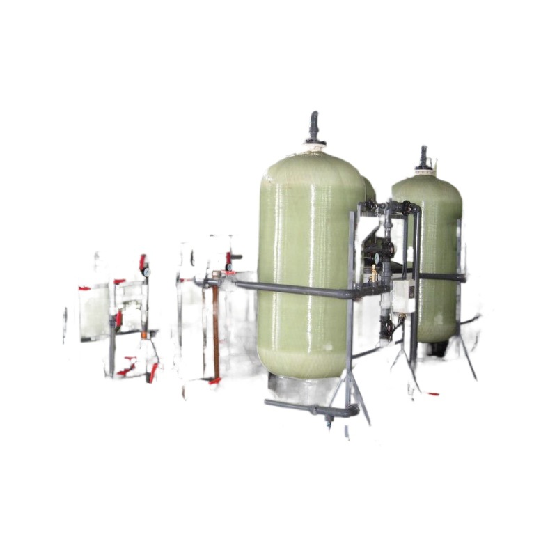 intercambiador de iones mixtos de tratamiento de agua intercambiador de resina FRP de vidrio dispositivo de tanque de agua ablandado