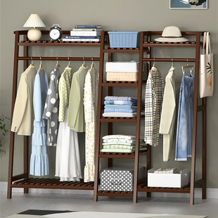 Wardrobe home bedroom modern minimalist rental room storage rack simple children's clothes storage cabinet balcony coat rack