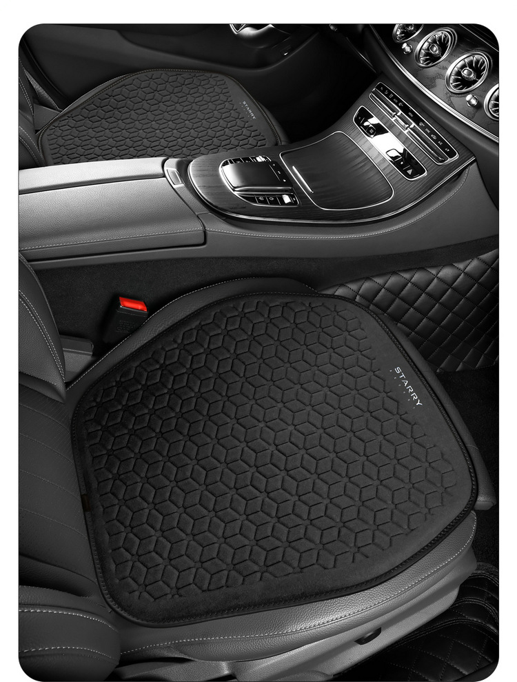 suede car seat cushion four seasons universal silicone car cushion seat cushion gel ice cushion truck seat cushion car summer