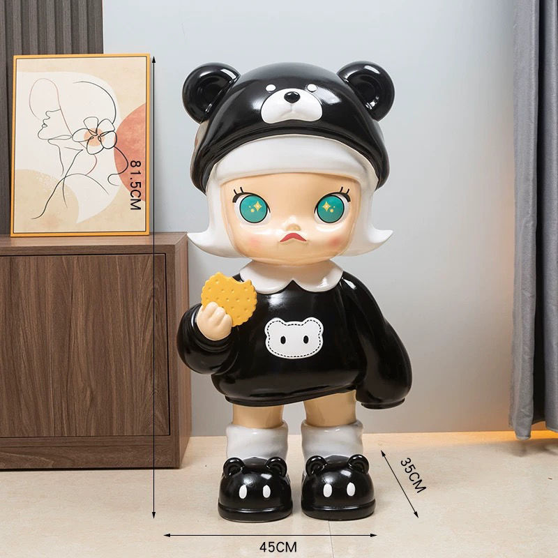 バブルマート OL クッキー フロア ホーム ガール ペインター M リビング ルーム テレビ キャビネット オーナメント 漫画 ly ビッグ インターネット セレブ|undefined
