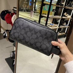 オーレ新品メンズバッググラハムクラシックロゴ老花旅行ポーチ欧米レトロ収納バッグ