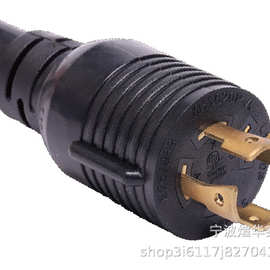 厂家供应XL1620P-A插头线L16-20P电源线插头图片大功率插座四芯美