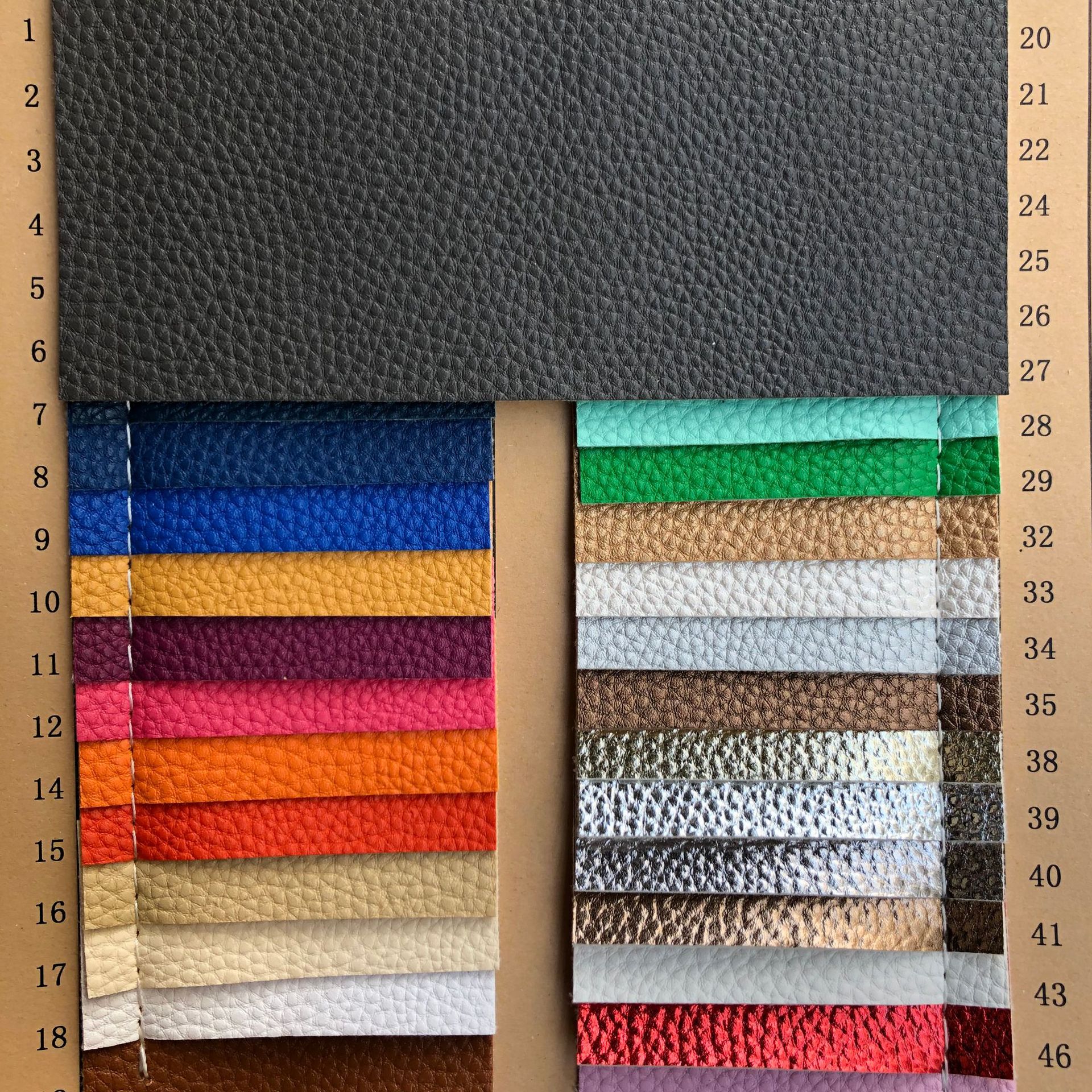 大荔枝纹pvc人造革箱包文具家具沙发卡座背景墙软包鼠标垫厚耐磨