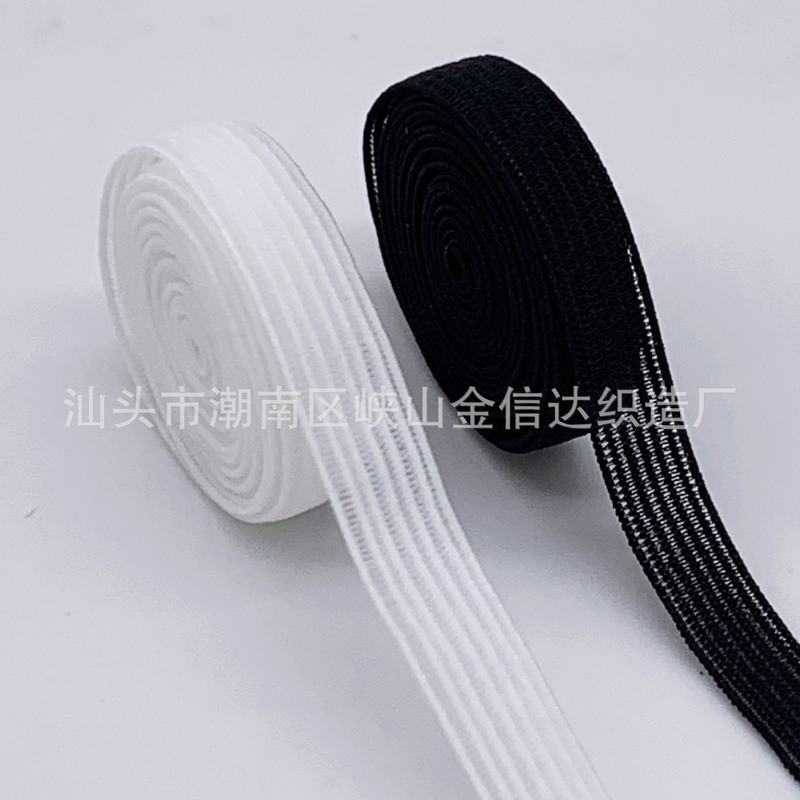 In-Stock 4mm 6mm 8mm 10mm Ultra-Thin Elastic Band Ultra-Thin Transparent Flat Fishnet Strap