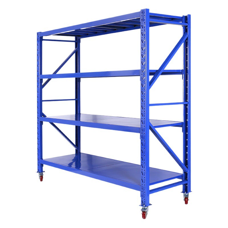 Мобильные стеллажи на колесах Shibang, стеллажи для хранения с колесами, витрины, многоярусные стеллажи, легко разбираются и собираются.