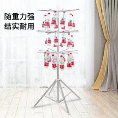 ベビーハンガー折りたたみ床置き多機能床置きハンガー神器新入生子供ハンガー赤ちゃんおむつラック