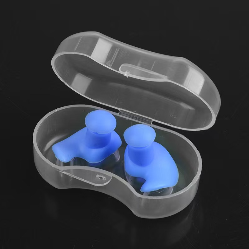 Professional swimming [earplugs] blue box