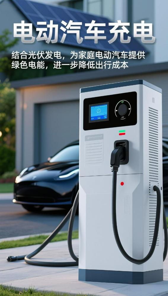 Customized Home-Use New Energy Charging Pile 7Kw Photovoltaic Storage Charging Lithium Iron Phosphate Energy Storage System 5Kwh Electric Vehicle