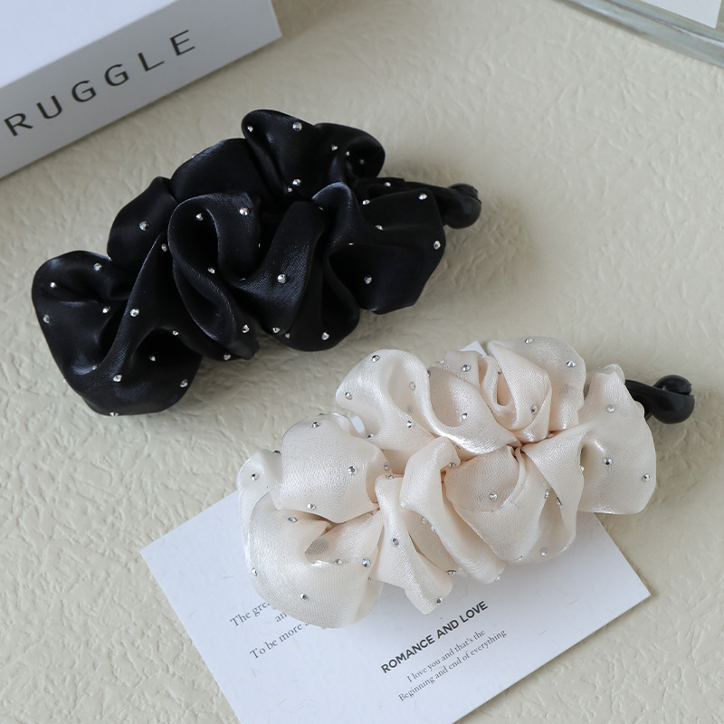 Snowgauze Banana Clip Vrouwen Achterkant van het hoofd Verticale clip Haaraccessoires 2023 Nieuwe stijl Torsieclip Elegante verticale haarspeld Kleine haarspeld_voghion.com