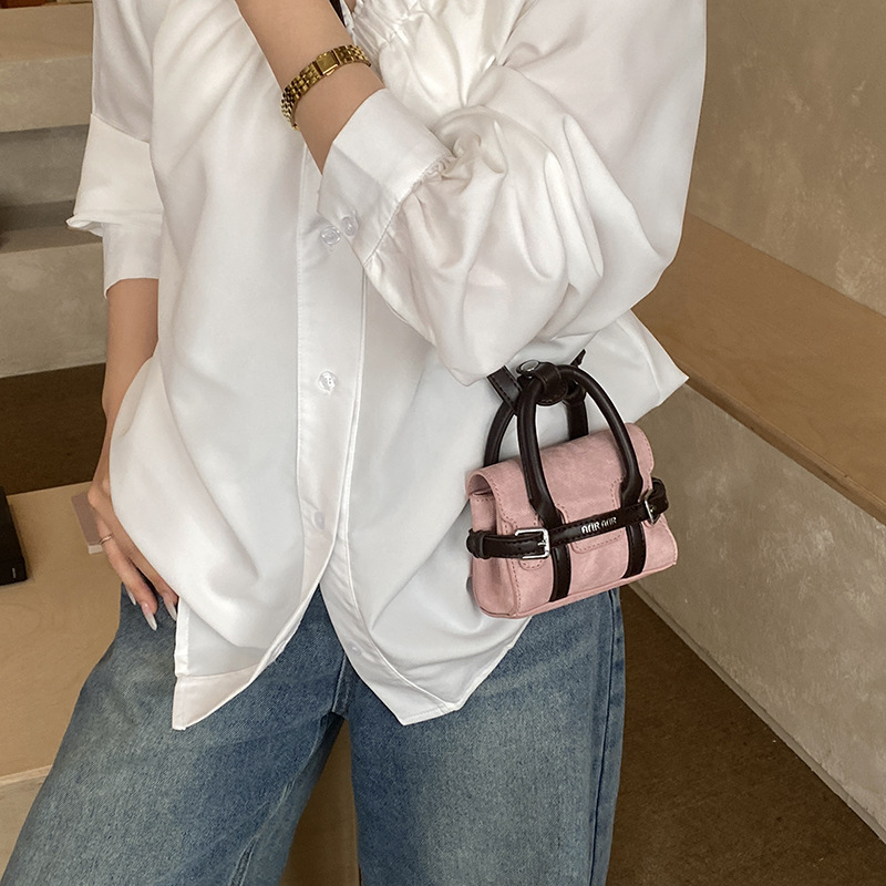 Moda coreana de patrón de leopardo, bolso de hombro para niños y niñas, bolso mini para niños con letras extranjeras, bolso de accesorios para niños.