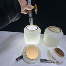 厂家批发大理石青白玉石宠物骨灰盒纪念品殡葬用品玉石骨灰罐