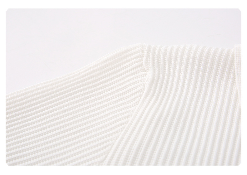 Herren Vintage Polo Hemd Aus Geripptem Baumwollstrick Kurzarm_voghion.com