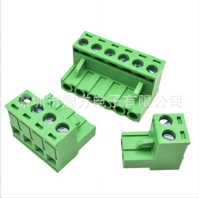 プラグイン PCB 端子台プラグ 5.08mm2EDGK-2/3/4/5/6/7/8/9/10P グリーン端子|undefined