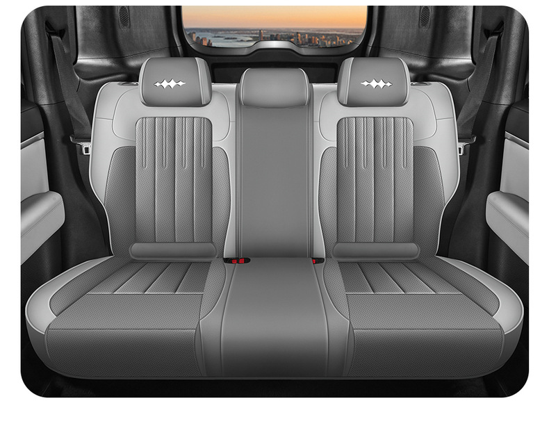 Special car seat cushion for Fangchengbao Titanium 7, full-coverage leather ventilated seat cover, perforated breathable seat cushion for all seasons