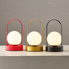 手提灯结婚红色长明灯新婚圣诞礼物USB充电小夜灯跨境批发亚马逊