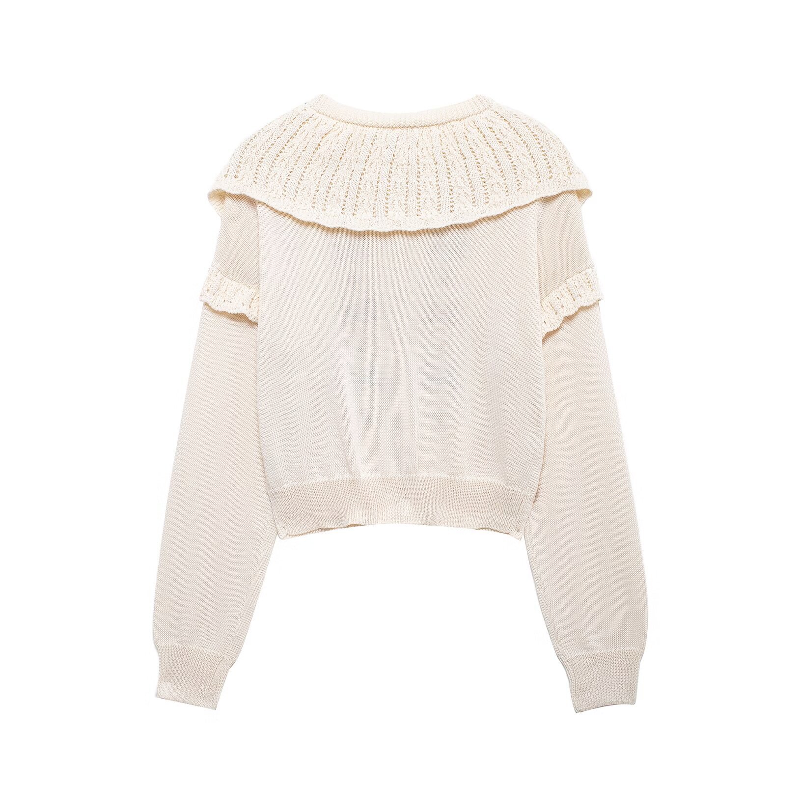 Vêtements pour femmes 2024 automne et hiver nouveau style de mode pull tricoté brodé_voghion.com