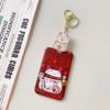 Card holder, backpack accessory, travel card case, keychain, for luck