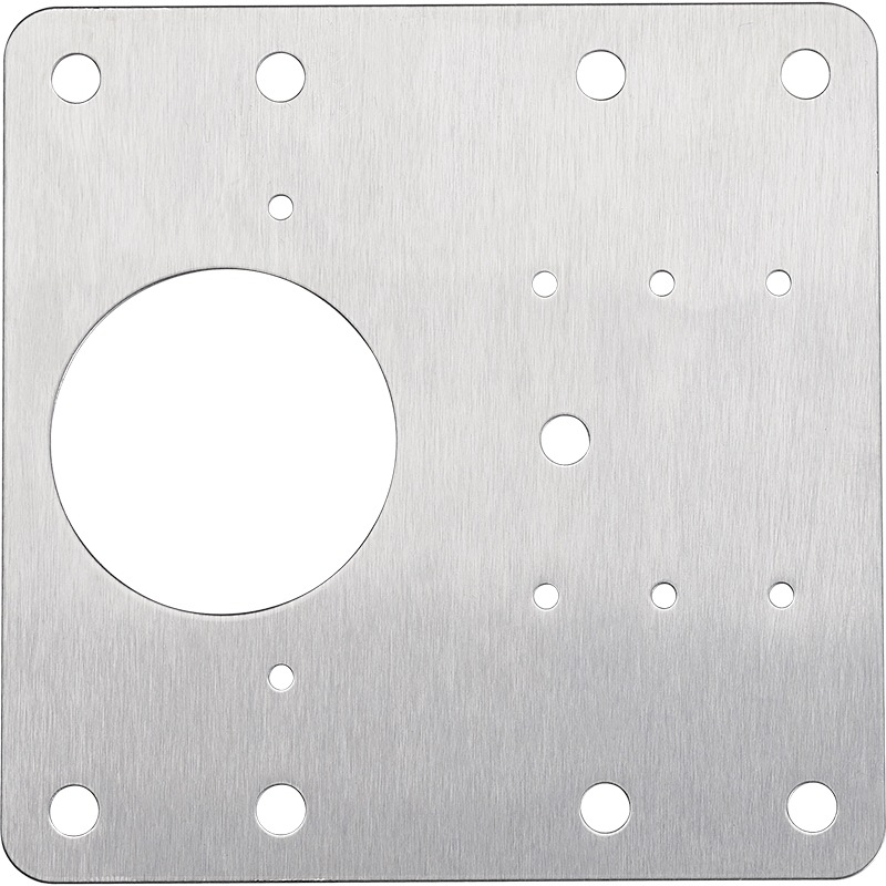 Puerta de gabinete placa de fijación placa bisagra artefacto bisagra placa de montaje placa base Placa de reparación Placa de refuerzo bisagra pieza de reparación